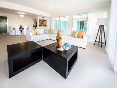 Luxury Eight Bedroom Vacation Beach Villa with Private Pool